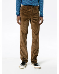 Prada Contrast Pocket Corduroy Trousers