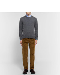 Prada Two Tone Cotton Corduroy Trousers