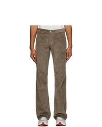 ERL Brown Corduroy Trousers