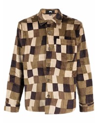 Stussy Geometric Print Shirt