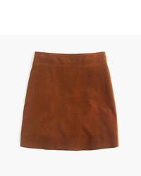 Brown Corduroy Mini Skirts for Women | Lookastic