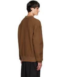 System Brown Crewneck Sweater