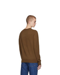 Acne Studios Brown Kalon Face Sweater