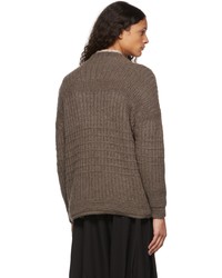 Toogood Brown The Ploughman Crewneck Sweater