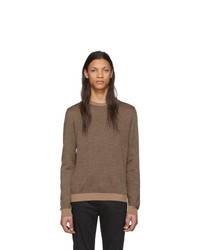 Fendi Brown Wool Forever Sweater