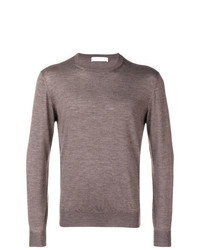 Cruciani Long Sleeve Fitted Sweater