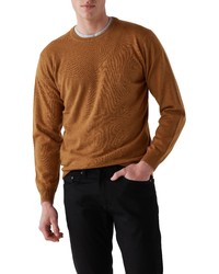 Rodd & Gunn Queenstown Wool Cashmere Sweater In Mustard At Nordstrom