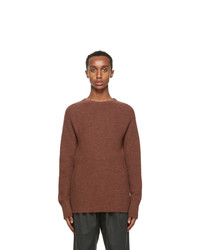 Lemaire Red Sport Loden Military Sweater
