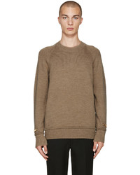 Undercover Tan Wool Zip Sweater