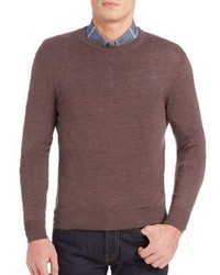 Luciano Barbera Woolen Round Neck Sweater