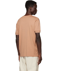 Lemaire Beige Ribbed T Shirt