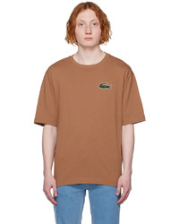 Lacoste Brown Loose Fit T Shirt