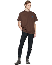 Wooyoungmi Brown Patch T Shirt