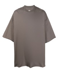 Rick Owens Crew Neck Oversize T Shirt