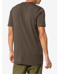 Rick Owens DRKSHDW Dark Dusk Level Short Sleeve Cotton T Shirt
