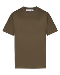 Off-White Diag Stripe Print T Shirt
