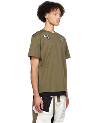 ACRONYM Khaki Layered T Shirt