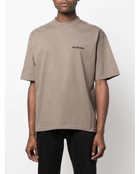 Balenciaga Logo Print Regular Print T Shirt