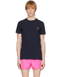 Versace Underwear Navy Medusa T Shirt