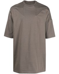 Rick Owens Seam Detail Organic Cotton T Shirt