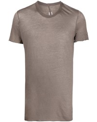 Rick Owens Semi Sheer Jersey Cotton T Shirt