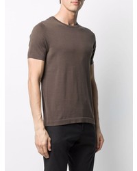 Daniele Alessandrini Slim Fit Solid Colour T Shirt