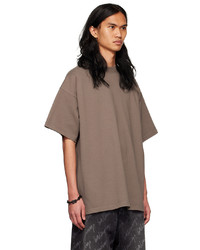 Balenciaga Taupe Cotton T Shirt