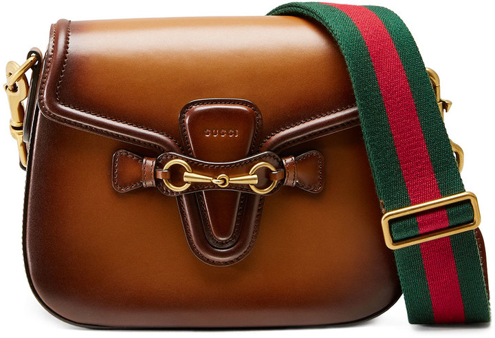 Gucci Lady Web Medium Crossbody Bag Brown, $2,700 | Neiman Marcus ...