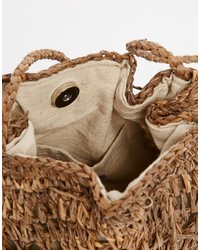 Buji Baja Mini Raffia Shoulder Bag