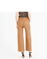 J.Crew Wide Leg Pant With Patch Pockets