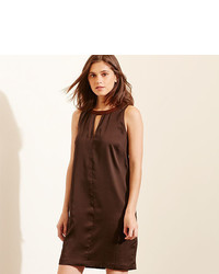 Brown Cutout Dress