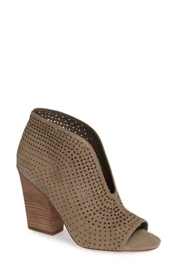 vince camuto open toe ankle boots