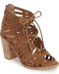 Very Volatile Anabelle Cutout Lace Up Sandal