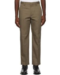 Acne Studios Brown Fitted Trousers