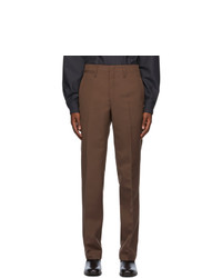 Lemaire Brown Straight Leg Trousers