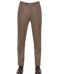 Canali 20cm Wool Trousers