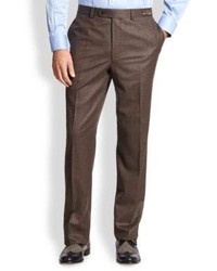 Saks Fifth Avenue Collection Flannel Trousers