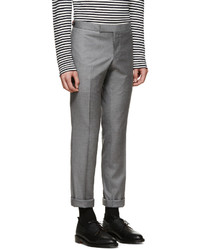 Thom Browne Grey Suit Trousers