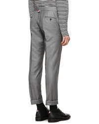 Thom Browne Grey Suit Trousers