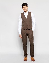 Selected Homme Skinny Houndstooth Suit Pants With Stretch