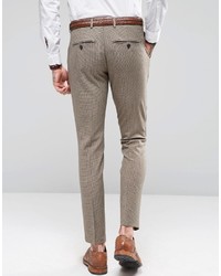 Selected Homme Skinny Houndstooth Wedding Suit Pants With Stretch
