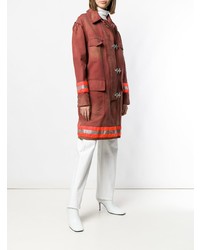 Calvin Klein 205W39nyc Couture Sleeve Fireman Coat