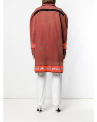 Calvin Klein 205W39nyc Couture Sleeve Fireman Coat