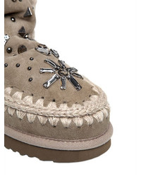 Mou 20mm Eskimo Embellished Shearling Boots