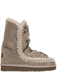 Mou 20mm Eskimo Embellished Shearling Boots