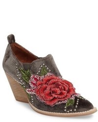 Jeffrey Campbell Roseola Studded Applique Bootie
