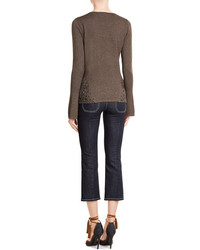 Etro Wool Cashmere Blend Pullover