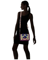 Tory Burch Embroidered Floral Combo Crossbody Cross Body Handbags