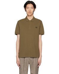 Fred Perry Brown Embroidered Polo
