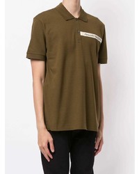 Alexander McQueen Logo Tape Polo Shirt